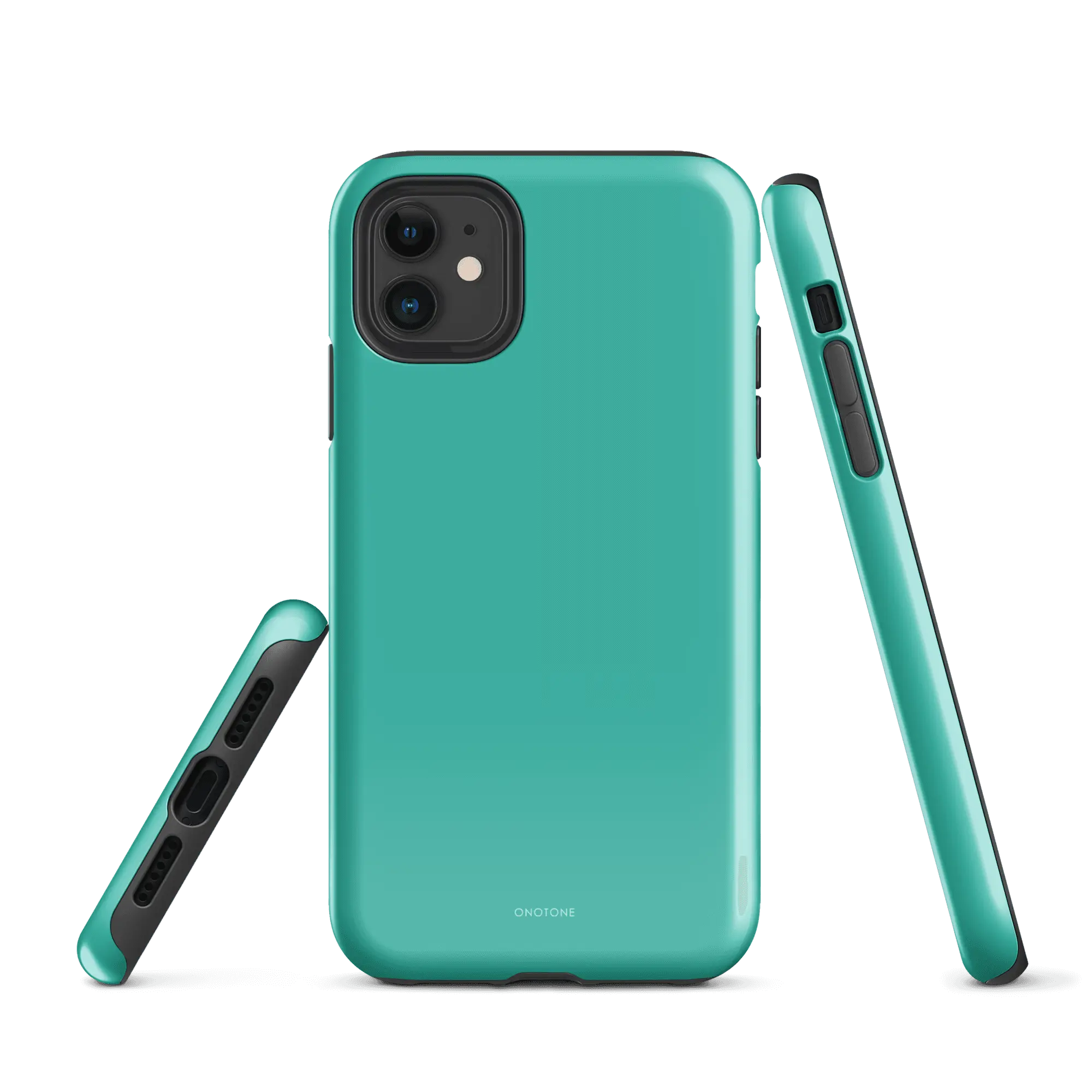 Solid Color turquoise iPhone® Case - Pantone® 333