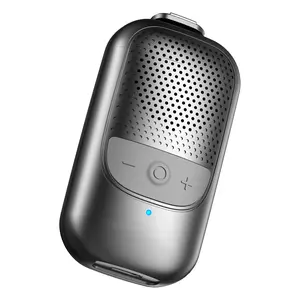 Compact Clip-On Bluetooth Speaker with 10H Playtime – Waterproof, Wireless, Ideal for Hands-Free Calls & Music Outdoors