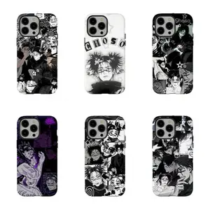 Anime Phone Case Set, Manga Aesthetic Protective Cover,for iPhone 17/16/15/14/13/12/11 ProMax Plus for Samsung phones,an excellent gift for friend or fans.