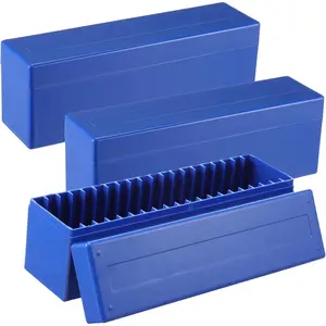 3 Packs Slab Storage Boxes, Holder Organizer With 20 Slots, Plastic Cases Set for 60  Slabs, Compatible With PCGS NGC PMGab Holders (Boxes Only)