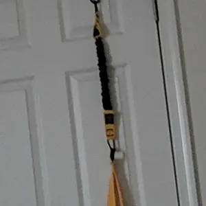 Heavy Duty Latex Resistance Training Equipment, Adjustable Resistance, Weight Loading Capacity 225 lbs, Suitable for Deltoid Push, Face Pull, Bicep Curl and Training Arms, Back, Abs and Shoulders Toning - Home and Gym Workouts, Workout Straps