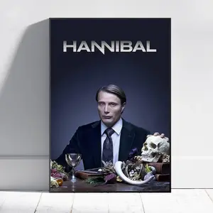 Hannibal Poster, Mads Mikkelsen Wall Art, Gift