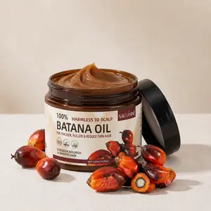 Batana Hair Oil for Dry and Frizzy Hair, Nourishing Scalp Oil with Keratin & Coffee Extract, Helps Smooth, Moisturize and Improve Healthier-Looking Hair