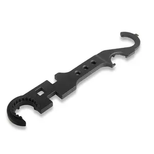 Hot Selling Outdoor Field Multi-Function Combination Wrench High Hardness AR15 M4 Tool All Steel Metal Large Wrench Bmx Parts Bmx Chain Road Bike Parts