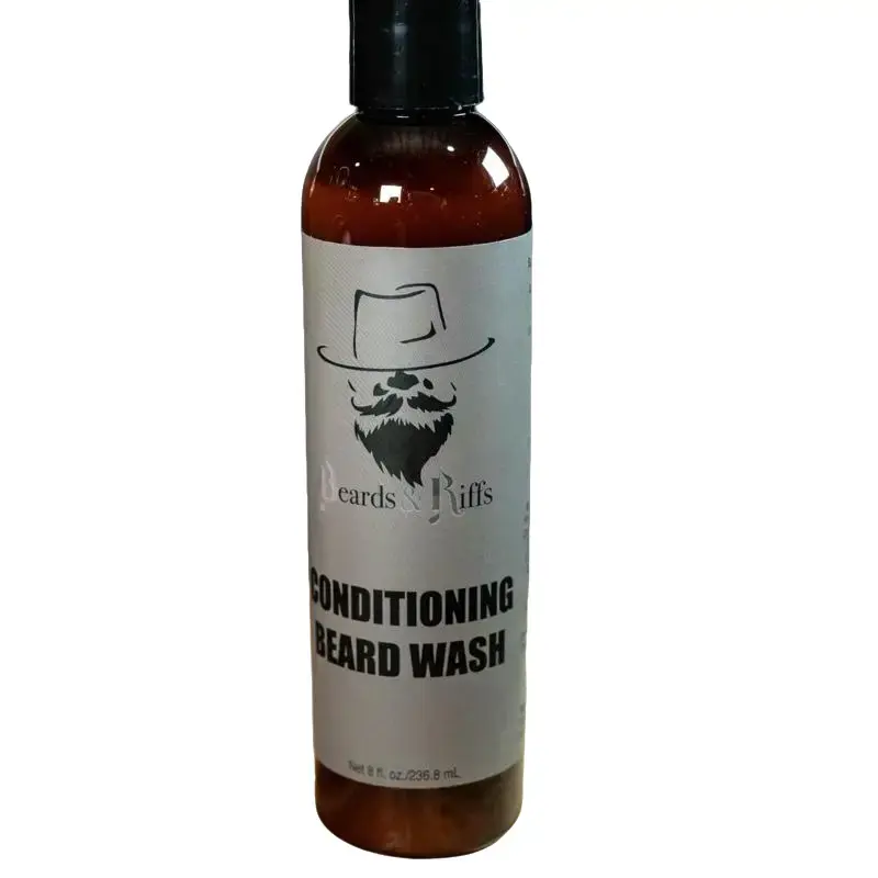 Male Haircare Beard Shampoo - Gentle Cleansing, Hydrating Single Formula for Daily Beard Care with Subtle Fragrances