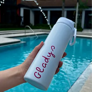 Personalized Island Water Bottle, Custom Lover Tumbler, White Island Inspired Tumbler, Bridesmaids Gift, Tropical Themed Gift, bacherlorette special gift