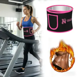 Waist Belt for Women and Men -Sweat Band Waist Belt for Sports Training Gym Workouts, Exercise Waistband, Fajas Para Mujer