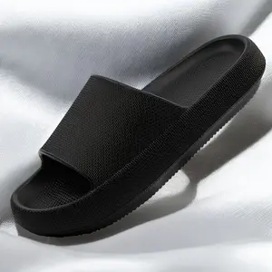 Pillow Cozy Soft Slippers for Women and Men House Slides Beach Sandals Cushioned Thick Sole