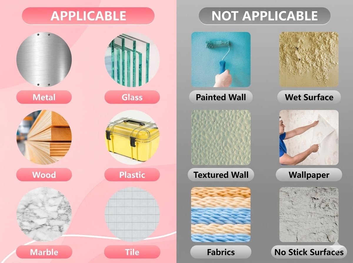 Removable Picture Hanging Strips Nail-Free Double Sided Adhesive Strips No Damage Wall Mount for Frames Hook & Loop All-in-one Heavy Duty