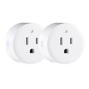Smart Plug - WiFi Remote App Control for Lights & Appliances; Compatible with Alexa and Google Home Assistant