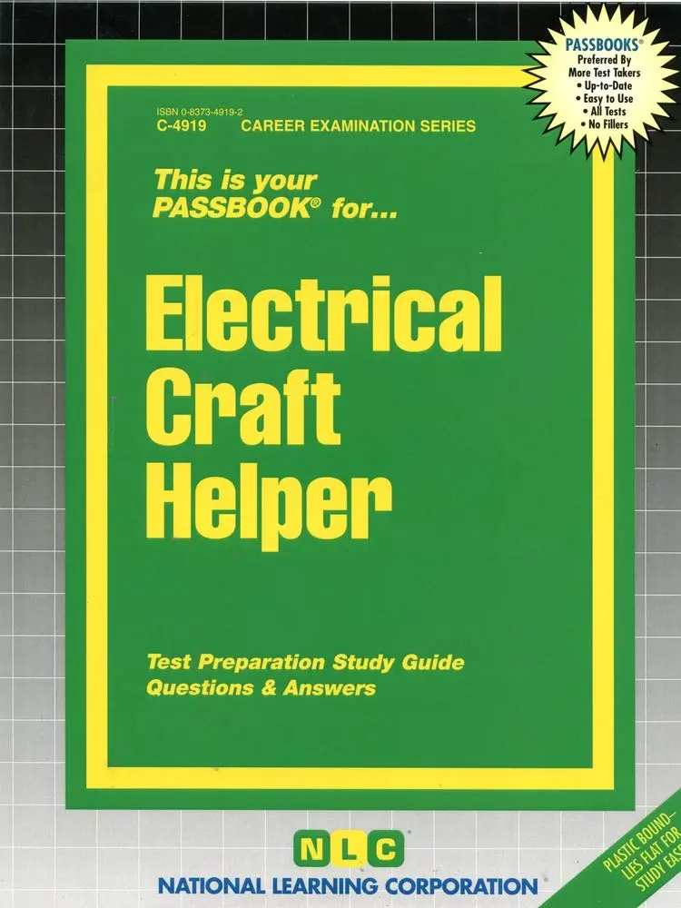 Electrical Craft Helper (C-4919) Passbooks Study Guide