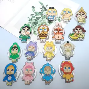 Cry Baby Magnetic Stand  Foldable Phone Holder, Cute Kinde Accessories, Gift For Her sticky grip mount MagSafe PopGrip with Kickstand love handle kindle pop socket