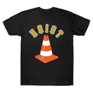 Oversized Hoist The Cone Graphic T-Shirt Streetwear Holiday Wear y2k cotton fashion Streetwear Lover Gift Top Trending
