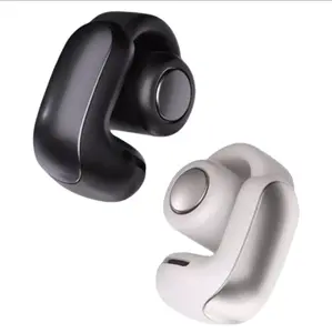 Clip-On Open-Ear Sports Earbuds, Wireless Headphones with Open Audio, 48H Long Battery