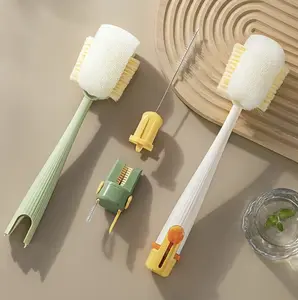 5-in-1 Cup Brush  Multifunctional - Cleaning Cups, Straws and Lids, For home and kitchen