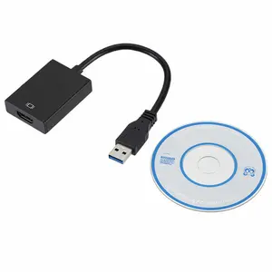 212 MAIN USB 3.0 to HDMI Video Cable Adapter - 1080P HD, Easy Setup, PC Laptop to HDTV LCD TV Converter, Audio & Video Accessory Connector