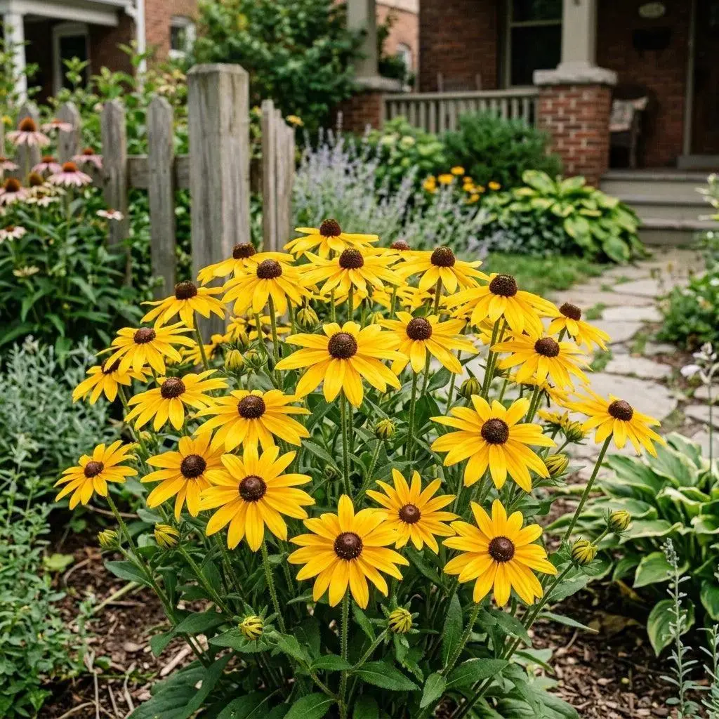 100 Black-Eyed Susan Rudbeckia Seeds for Planting - Heirloom Seed Blend for Home Garden