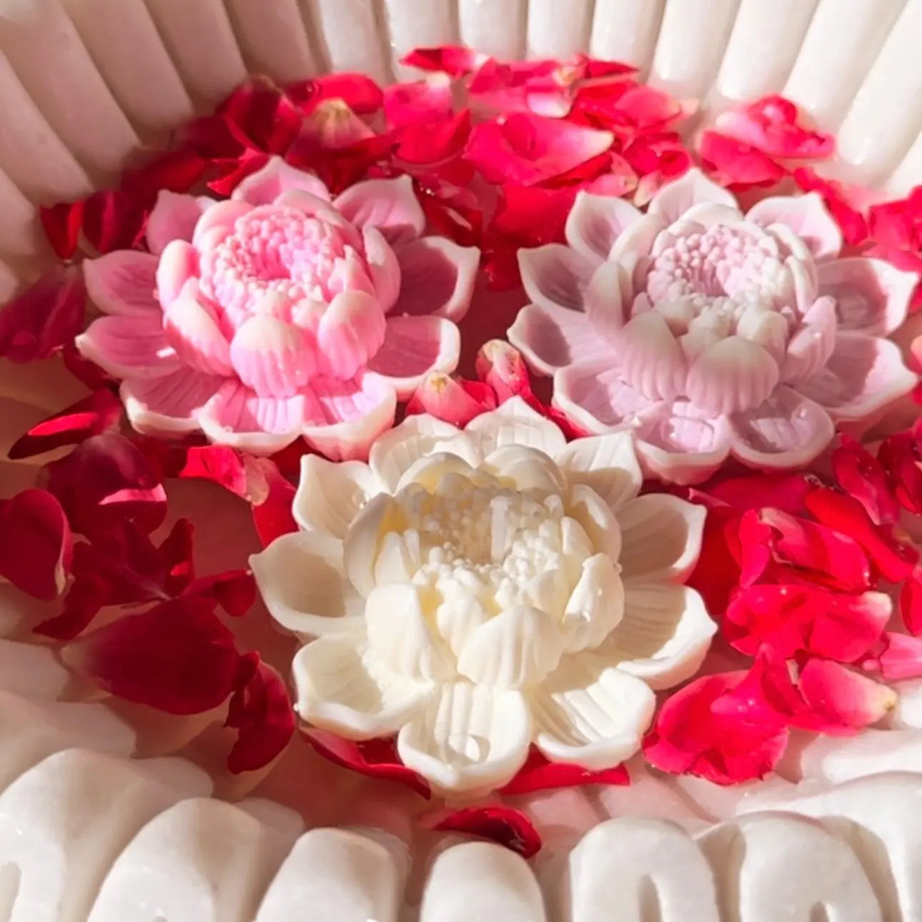 Lotus Floating Candle | Water Décor Candle | Aesthetic Home & Self-Care Glow