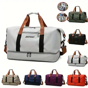 Extra Large Travel Backpack, Lightweight and Spacious Handbag, Overnight Duffel Bag, Ideal for Organized Trips, Outdoor Yoga, Gym Training, Weekend Vacations