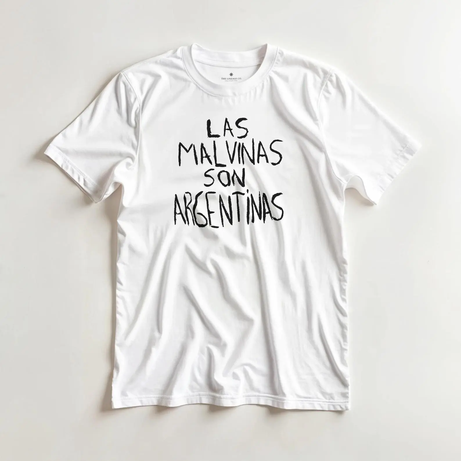 Las Malvinas Son Argentinas Shirt | Argentina Pride Retro Tee | Handwritten Text T-Shirt