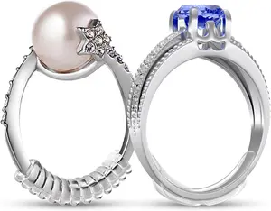 Ring Guards for Loose Rings – 8 Easy-Clip and 6 Coil Adjusters for Men and Women