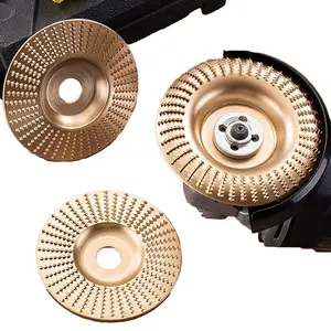 100mm Professional Woodworking Engraving Disc, Hard Alloy Rotating Polishing Disc, Electric Grinding Wheel Wood Cutting Shaping Tool, Power Tool Accessories