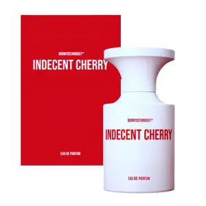 Borntostandout Indecent Cherry for Unisex Eau de Parfum Spray, 3.4 Ounce