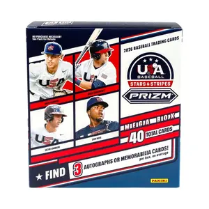 2026 Panini USA Stars and Stripes Prizm Baseball Mega (3 Auto or Mem)