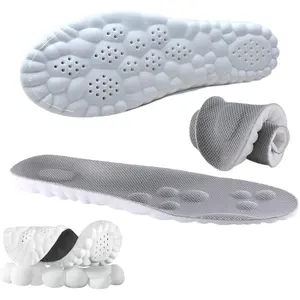 4D Cloud Technology Insole - cloudsole insoles for men- Anti-Fatigue, Shock Absorption, Foot Pain Relief.U-Shape Memory Foam Insoles,One size fits most, adjustable by cutting along the curling line.