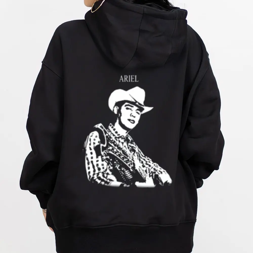 Women's Ariel Unisex Hoodie Sweatshirt Top - Chicanos Cholo Mexican Style Clothing, Digital Print, Casual Outdoor T-Shirt Outfits, Tops