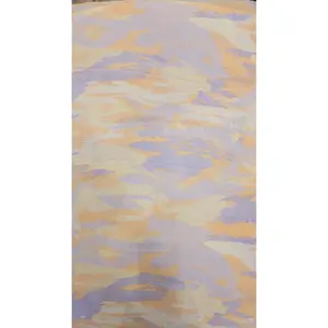 Chiffon Print Hijab - Lavender Baby Pink Streaks