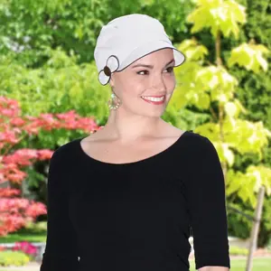 Barcelona Newsboy Hat for Women Chemo Hat 50+UPF Sun Hat Small or Medium