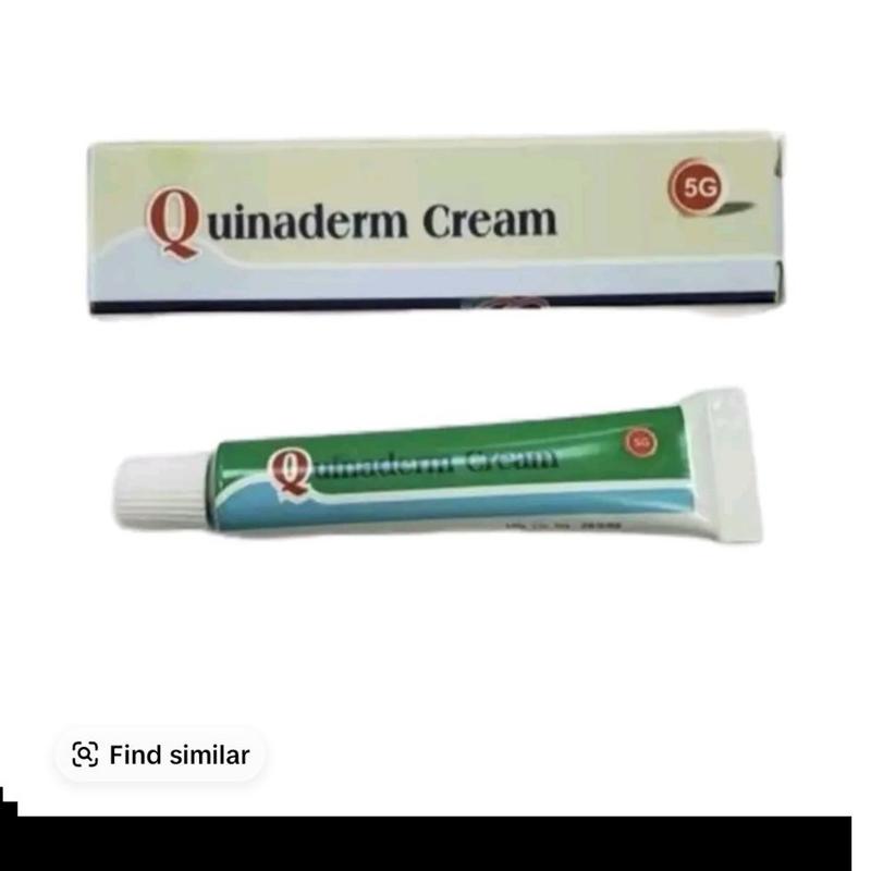 quinaderm cream  very good for face and skin body 5g gentle