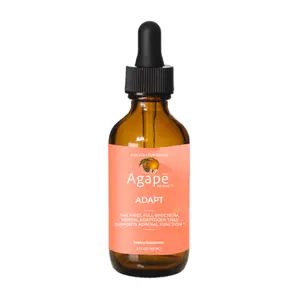 Agapē Adapt Liquid Adaptogens - Supports Energy, Focus & Mood, Calming - Dietary Healthcare Supplement - Fitness, Edible