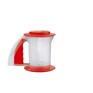 Sift 'N Store Red and White Container with Lid and Handle Product