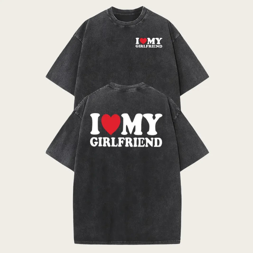 Washed T-shirt-Black