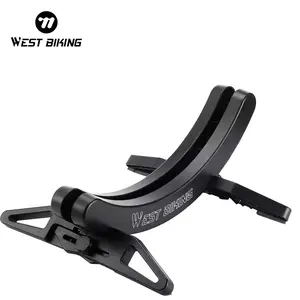 WEST BIKING Mountain Bike Parking Rack Bicycle Parking Stand Adjustable Road Bicycle Durable Solid Bike Parking Rack
