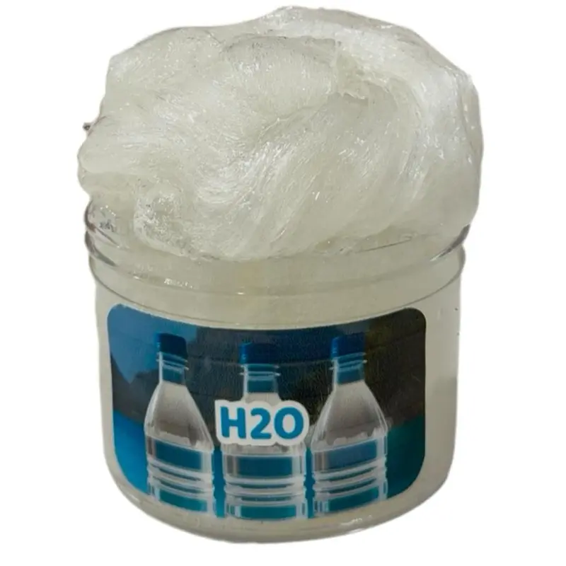 H2O - the perfect unscented no dye clear slime slime toy