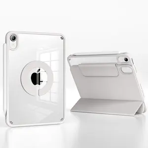 RBP For iPad Pro 11 13 inch Magnetic Case,For iPad Air 11 Air4/5 10.9 Mini6 10.2 9th 8th 7th Gen Rotate 360°Detachable Back Case