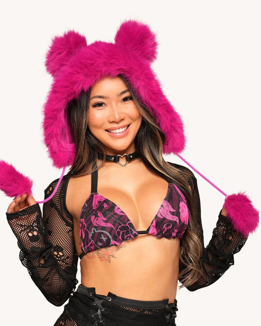 Fizzi Pop x iHR Heartcore Furry Hat