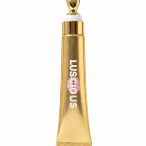 LIPSSOLUSCIOUS EXTREME GOLD LIP PLUMPER like lip filler Hyaluronic Acid Collagen Avocado Jojoba Cayenne Peppermint Instant Plump Gloss