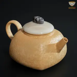 Wu Jun · Antique Gold Teapot Series｜Elegant Celadon with Vintage Glaze｜Classic Craftsmanship, Modern Charm
