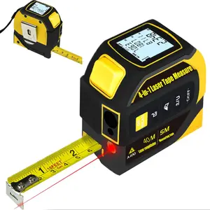 tape measure Measuring Tape & 40m/131ft Distance Meter & with 16ft/5m & Crosshair markings & Dual-axis,Display On Backlit LCD Screen