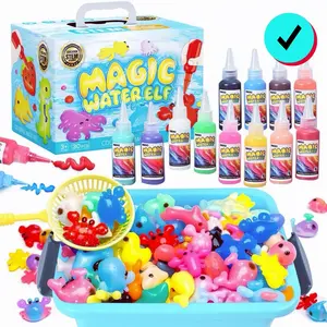Magic Water Fairy Toy Set, DIY Gel Mold Kit, Crafting Kit, Perfect for Easter Crafts, Birthday Gifts, Christmas Presents, Includes Box, Ages 3+