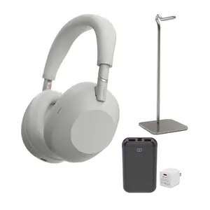 WH-1000XM6 Wireless Noise-Canceling Headphones (Silver) with Accessories for Sony