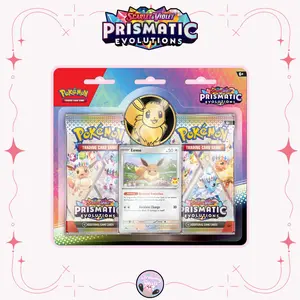 Prismatic Evolutions Eevee Blister Booster Pack