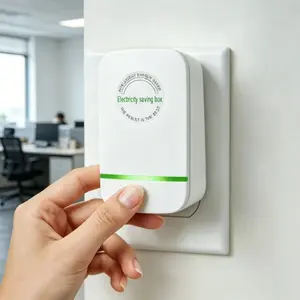 Plug-In Power Box with US Plug 2026 Updated Design, 90–250V Wide Voltage Compatible Multi Plug Outlet, Compact Space-Saving Wall Power Socket Splitter, Perfect for Home, Office, Dorm, Hotel and Travel Daily Use