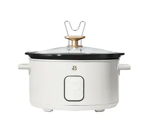 SALE !!!! Beautiful 6 Qt Programmable Slow Cooker, White Icing by Drew Barrymore