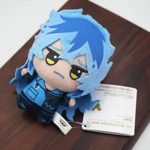 Twisted Wonderland Game Official Shroud Idia Ortho Leona Jack Ruggie Malleus Sebe Lilia Original Small Plush Keychain Plush Toy