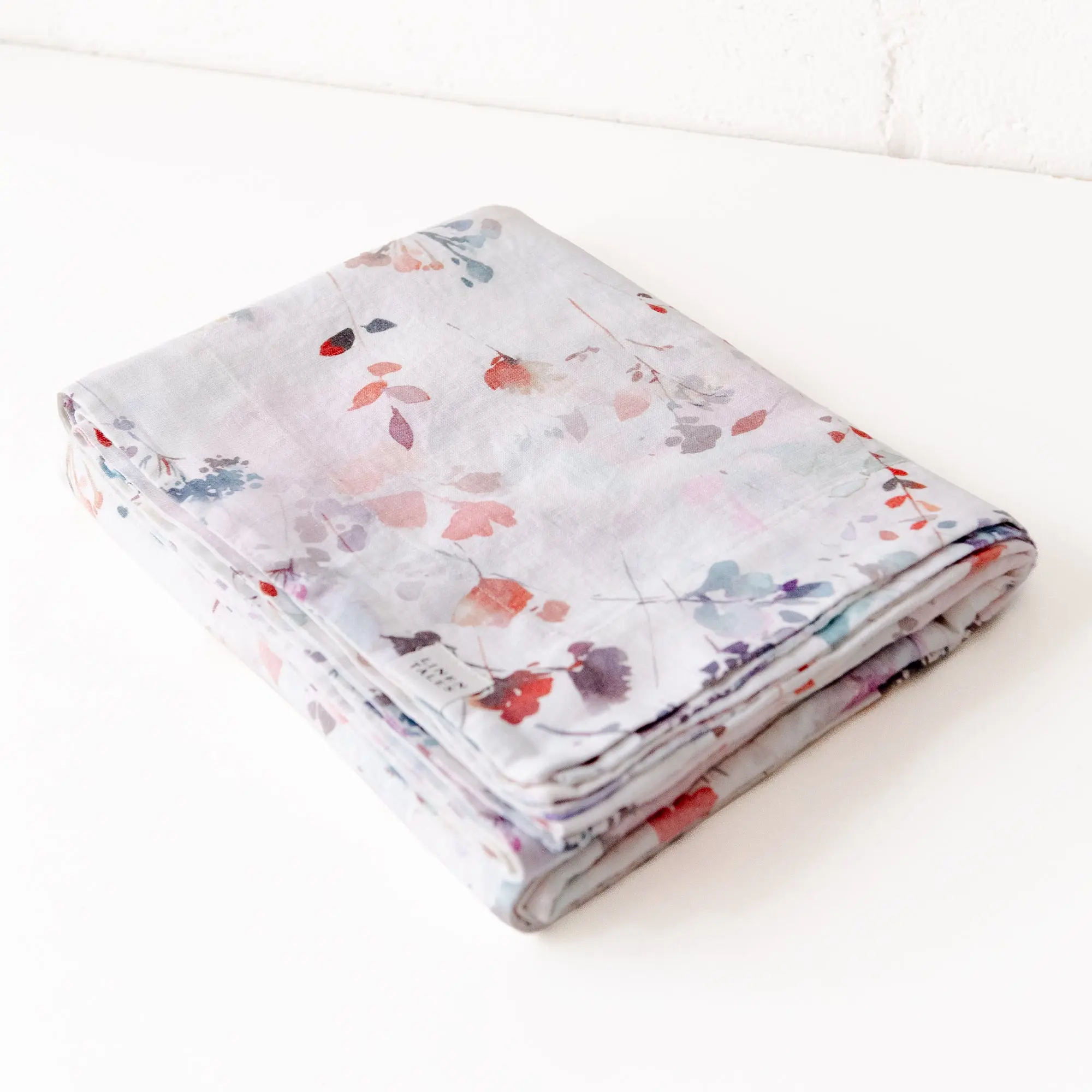 Watercolor Linen Tablecloth, from Linen Tales